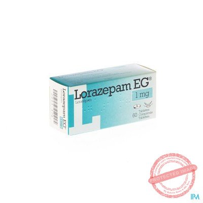 Lorazepam 1 mg tabletten – kalmerend middel tegen angst en slapeloosheid