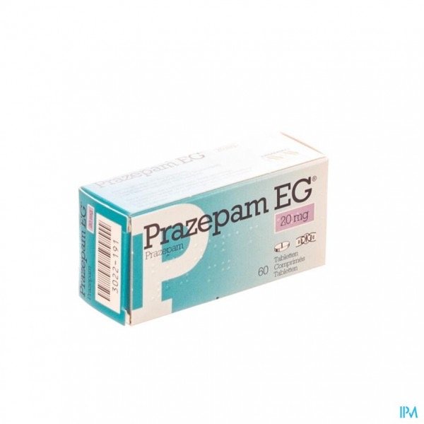 PRAZEPAM EG 20MG 60 TABLETTEN