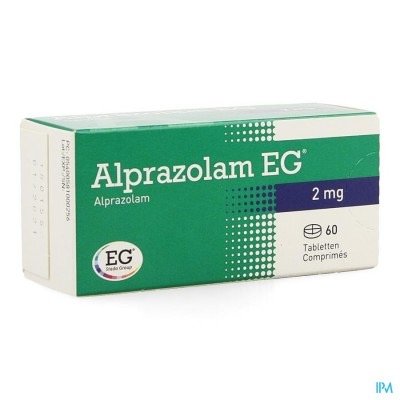 ALPRAZOLAM EG 2MG 60 TABLETTEN